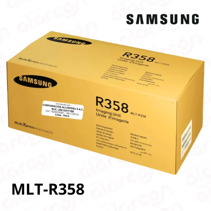 Tambor Samsung R358 Original MLT-R358 | 100K | M4370LX/M5370LX