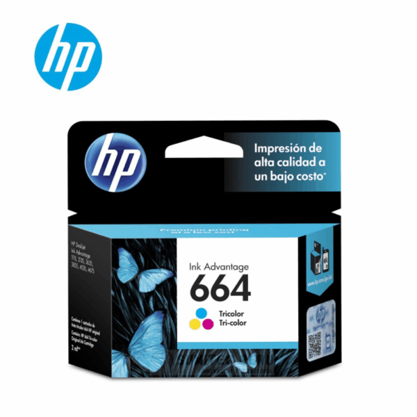 TINTA HP F6V28AL 664 TRICOLOR 100 PAGINAS
