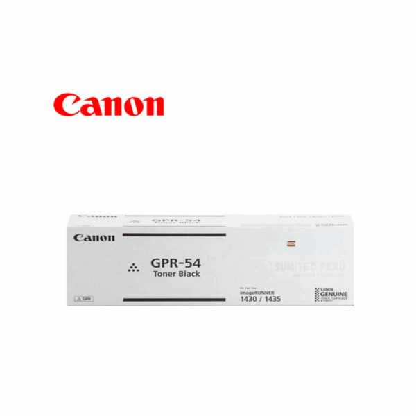 TONER CANON GPR-54 NEGRO RUNNER 1435IF 17.600 PAGINAS