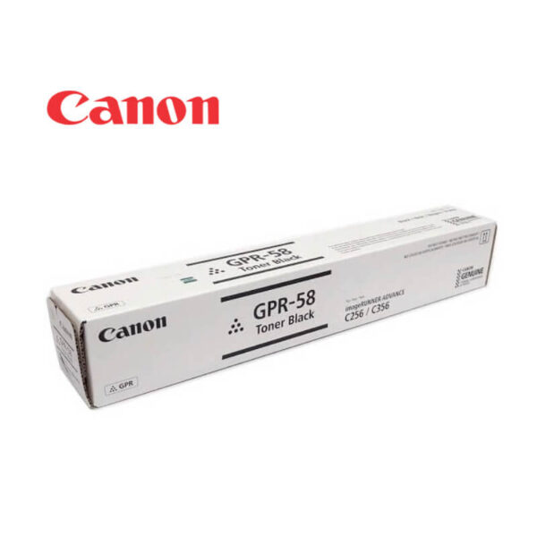 TONER CANON GPR-58 NEGRO RENDIMIENTO 23.000 PAGINAS