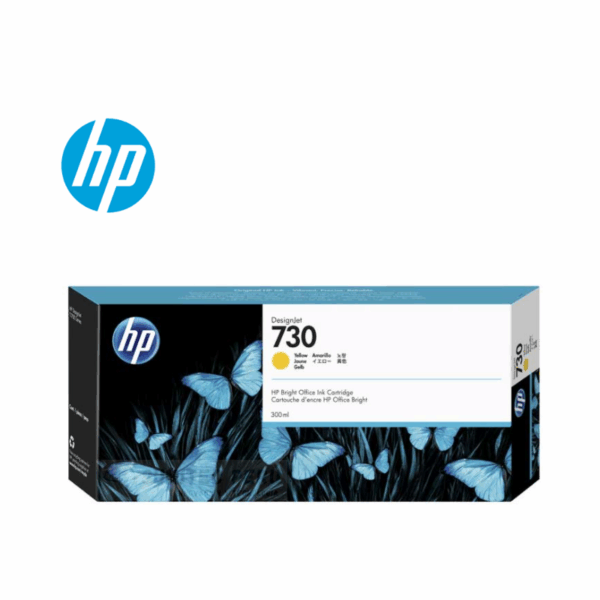 TINTA HP P2V70A (730) DESIGNJET 300ML YELLOW