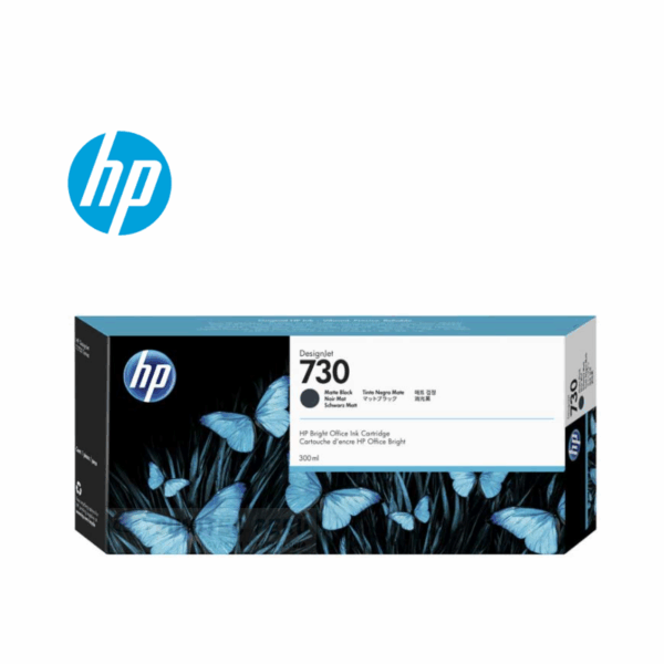TINTA HP P2V71A (730) DESIGNJET 300ML MATTE BLACK