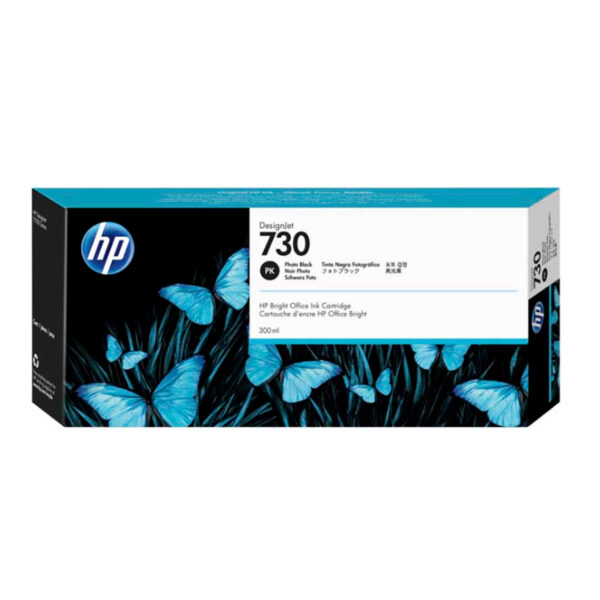 TINTA HP P2V73A (730) DESIGNJET 300ML PHOTO BLACK