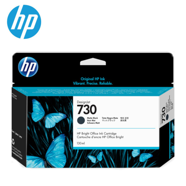 TINTA HP P2V65A (730) DESIGNJET MATTE BLACK 130ML