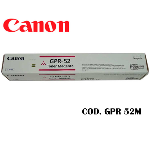 TONER CANON GPR-52 MAGENTA P-IRC1335-1325