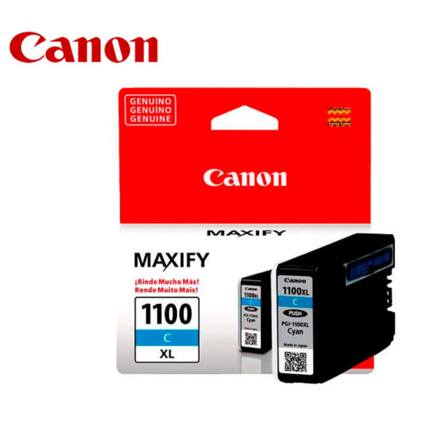 Tinta Canon PGI-1100XL Cyan