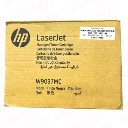 ▷ Toner HP W9037MC Negro Original | 58,000 Páginas