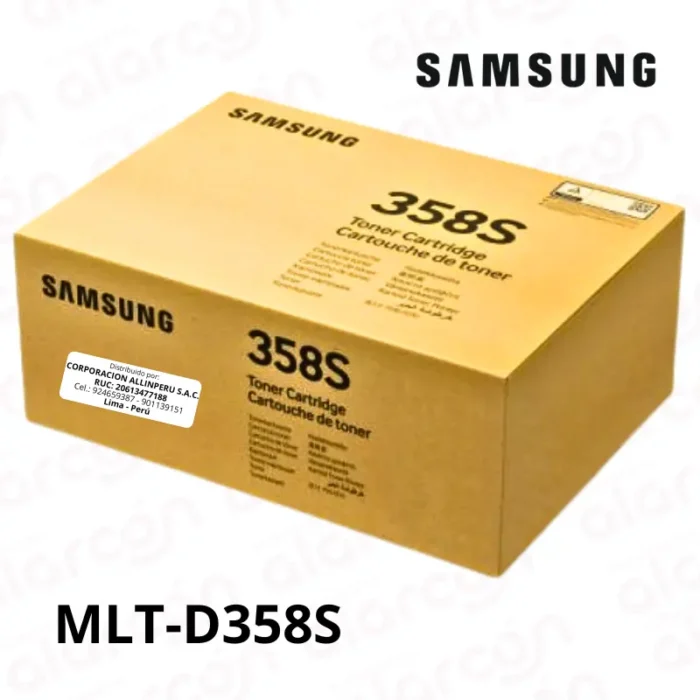 Toner Samsung 358S Original MLT-D358S | SL-M4370LX, M5370