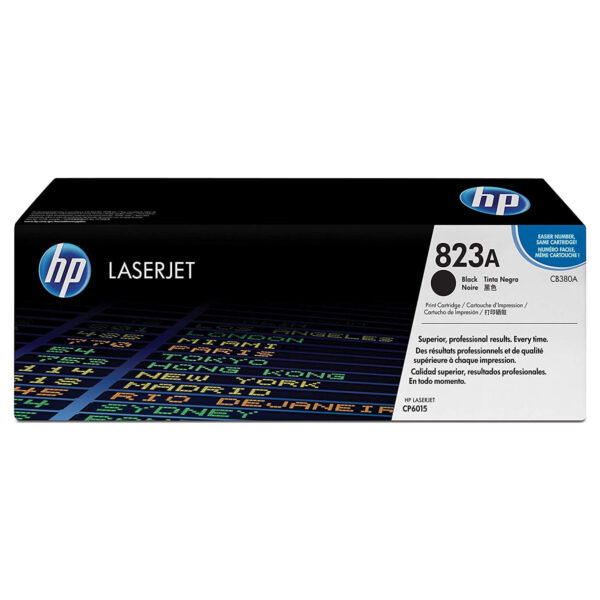 TONER HP CB380A 823A L.J CP6015N NEGRO 16.000 PAGINAS