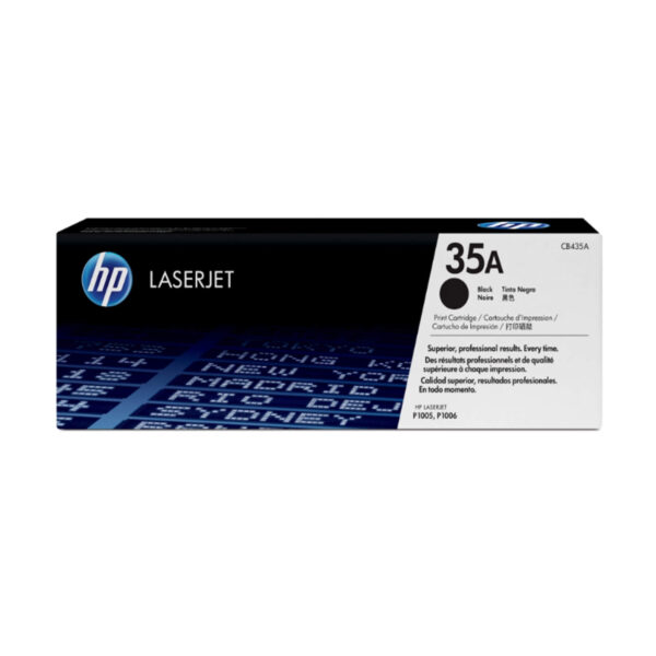 TONER HP CB435A 35A L.J. P1005 NEGRO 1.500 PAGINAS
