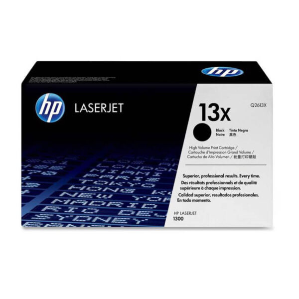 TONER HP Q2613X 13X L.J 1300 NEGRO 4.000 PAGINAS