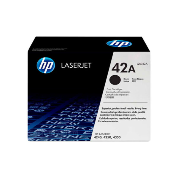 TONER HP Q5942A 42A L.J. 4240 NEGRO 10.000 PAGINAS