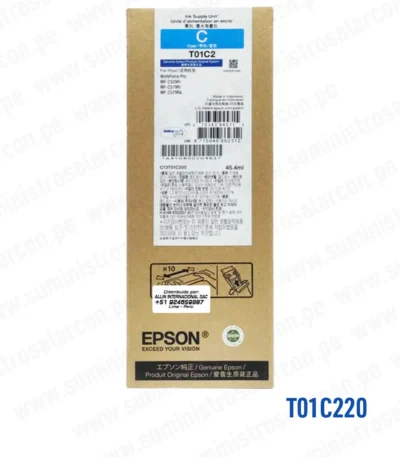 BOLSA DE Tinta Epson T01C220 Cyan