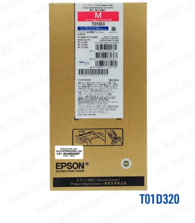Bolsa de Tinta Epson T01D320 Magenta wf-c529