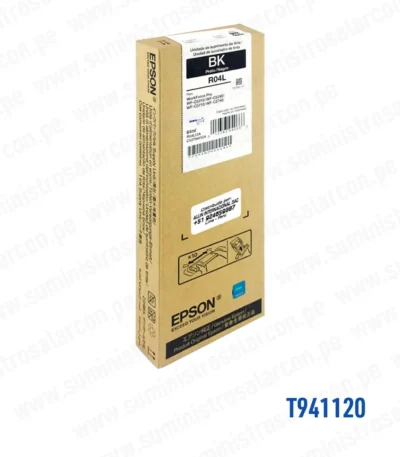 Bolsa de Tinta Epson T941 original Negro