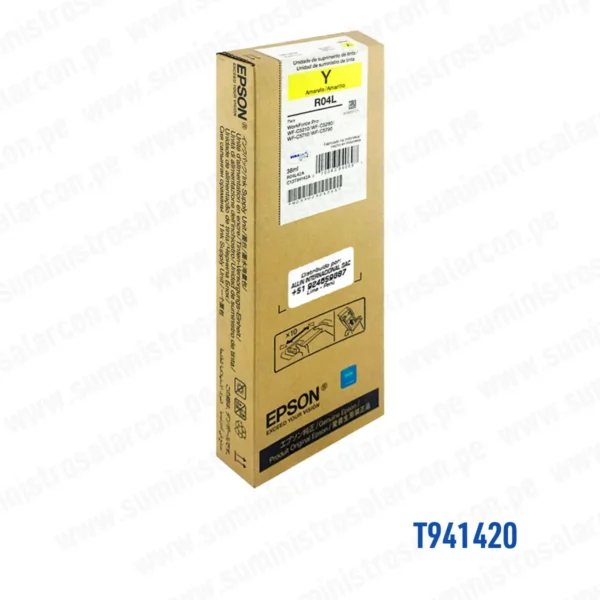 Bolsa de Tinta Epson T941 original Yellow