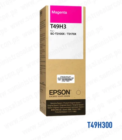 Botella Tinta Epson T49H300 Magenta