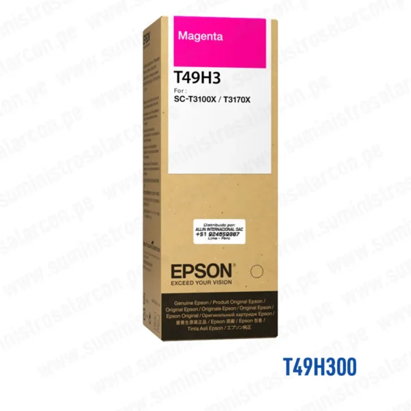 Botella Tinta Epson T49H300 Magenta