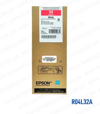 Cartucho Tinta Epson R04L32A T941320-AL Magenta 38ML
