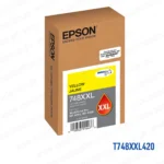 Cartucho Tinta Epson T748XXL420 748XXL Yellow