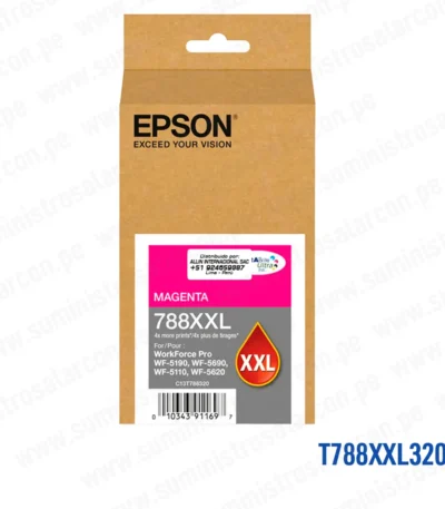 Cartucho Tinta Epson T788XXL320 788XXL Magenta