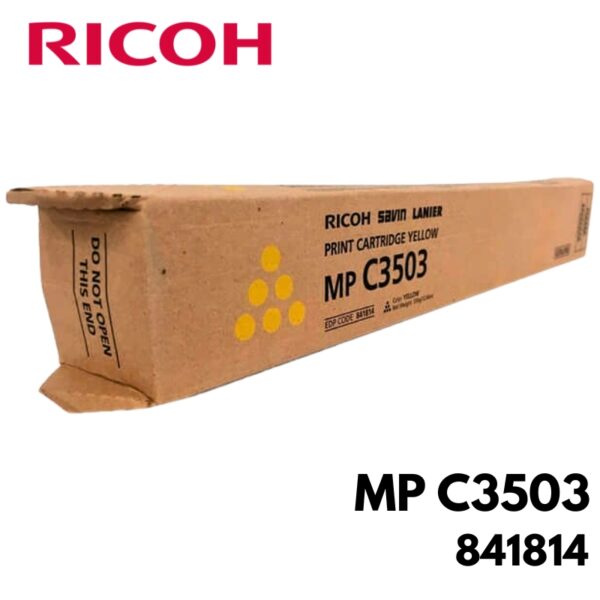 TONER RICOH 841814 YELLOW MP C3003 C3503 18 KPG