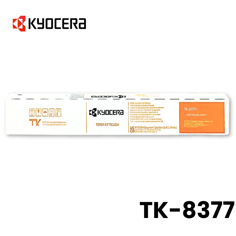 Tóner kyocera TK-8377Y Yellow 3554ci 20k pag.