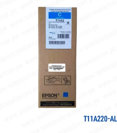 Tinta Epson T11A220 Cyan wf-c5810