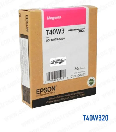 Tinta Epson T40W320 Magenta