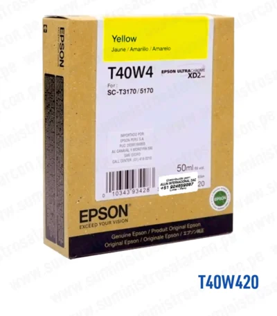 Tinta Epson T40W420 Yellow
