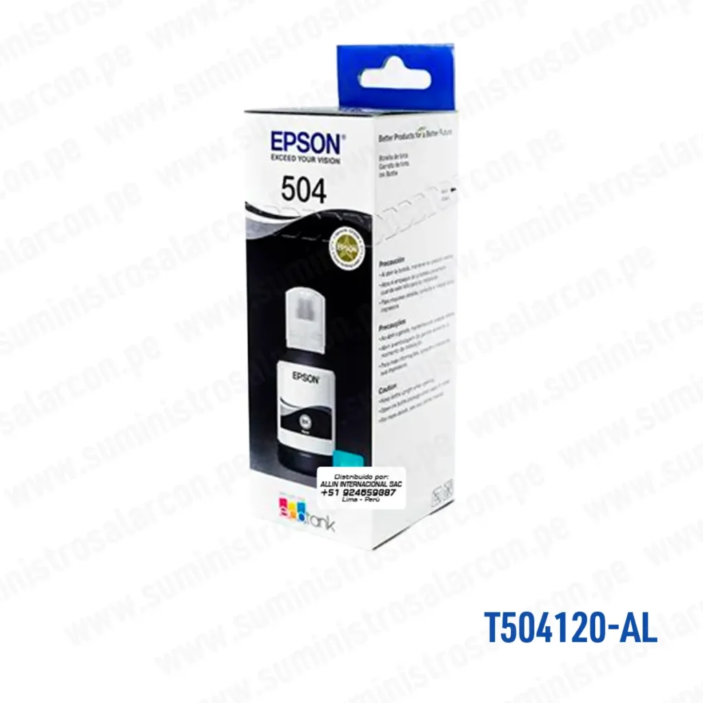 Tinta Epson T504120-Al Negro