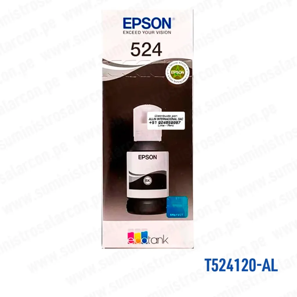 Tinta Epson T524120-AL Negro