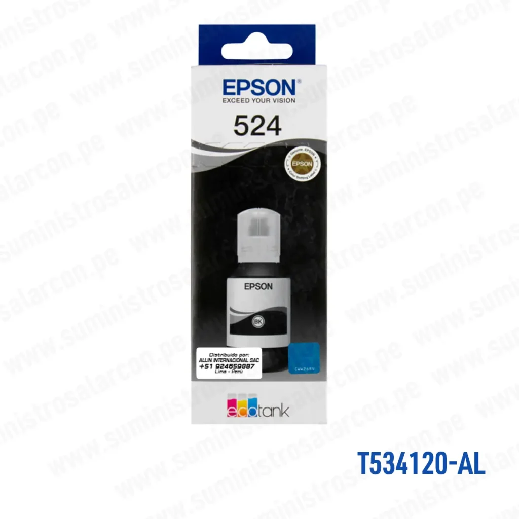 Tinta Epson T534120-AL (534) Negro
