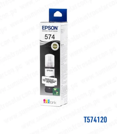 Tinta Epson T574120-AL 574BK Negro L8050 / L18050 70ml.