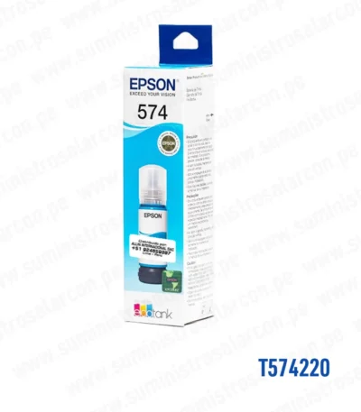 Tinta Epson T574120-AL 574C Cyan L8050 / L18050 70ml.