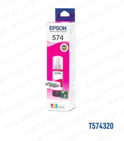 Tinta Epson T574120-AL 574M MagentaL8050 / L18050 70ml.