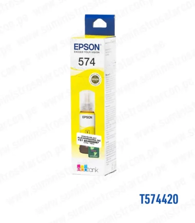 Tinta Epson T574120-AL 574Y Yellow L8050 / L18050 70ml.