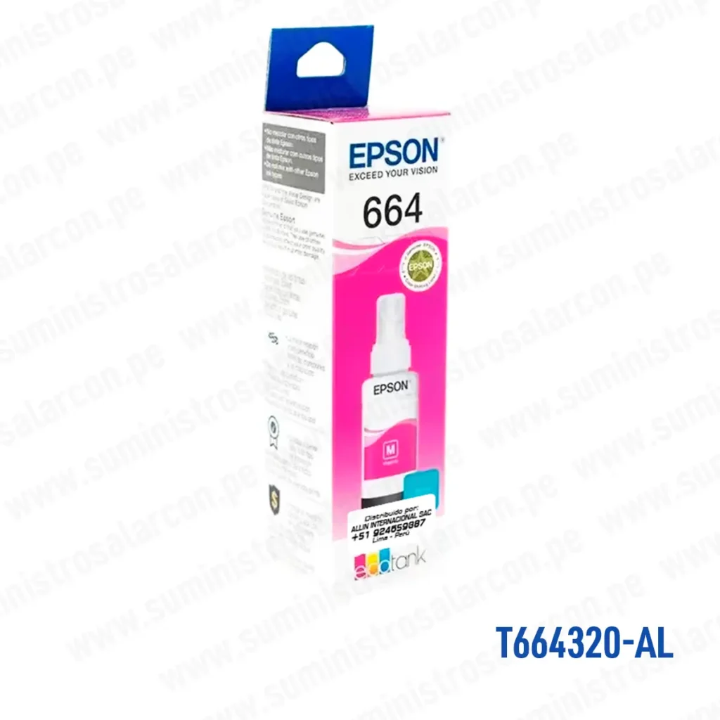 Tinta Epson T664320-AL Magenta