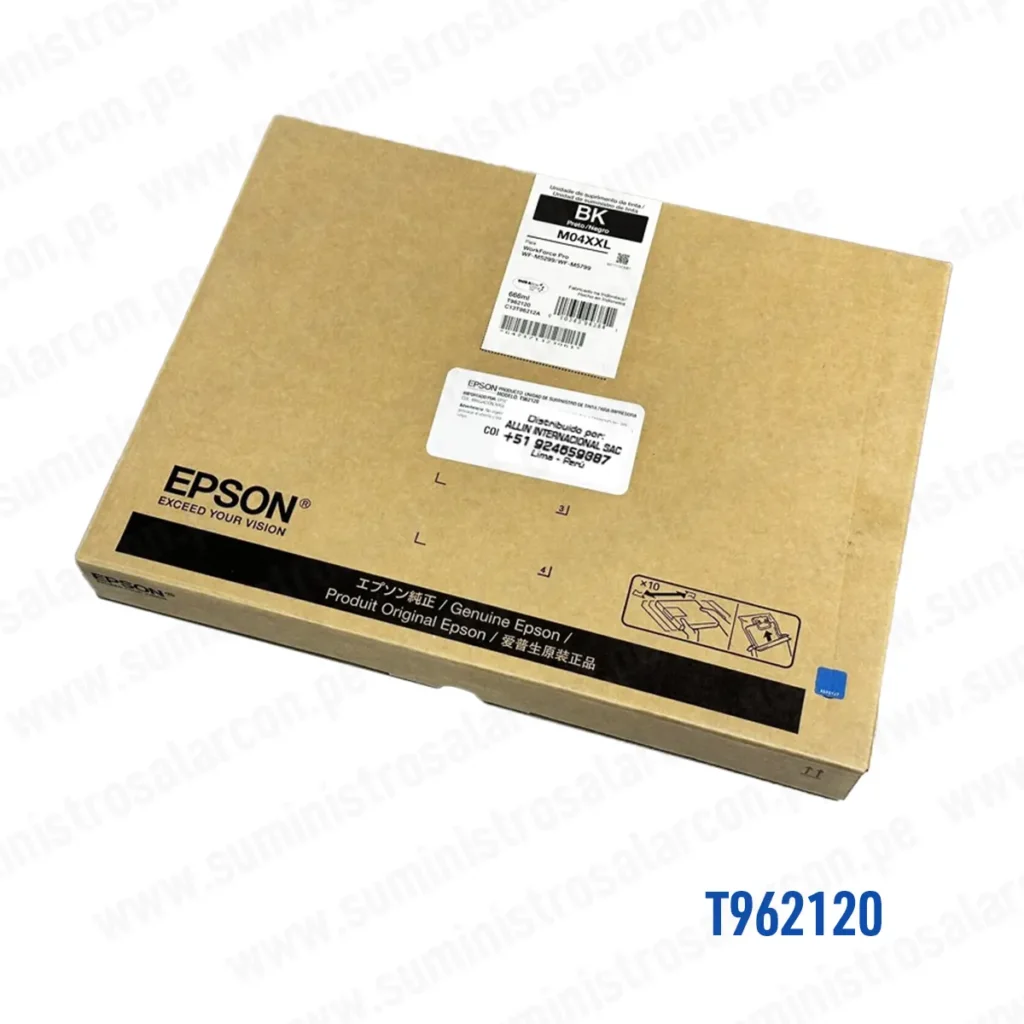 Tinta Epson T962120-AL M04XXL WorkForce Pro WF-M5299