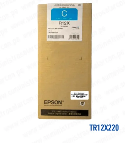 Tinta Epson TR12X220 Cyan