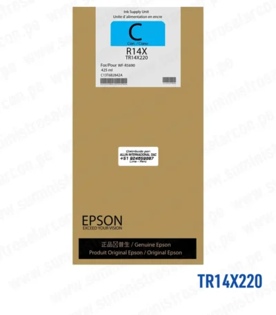 Tinta Epson TR14X220-AL Cyan Epson WorkForce Pro WF-R5190
