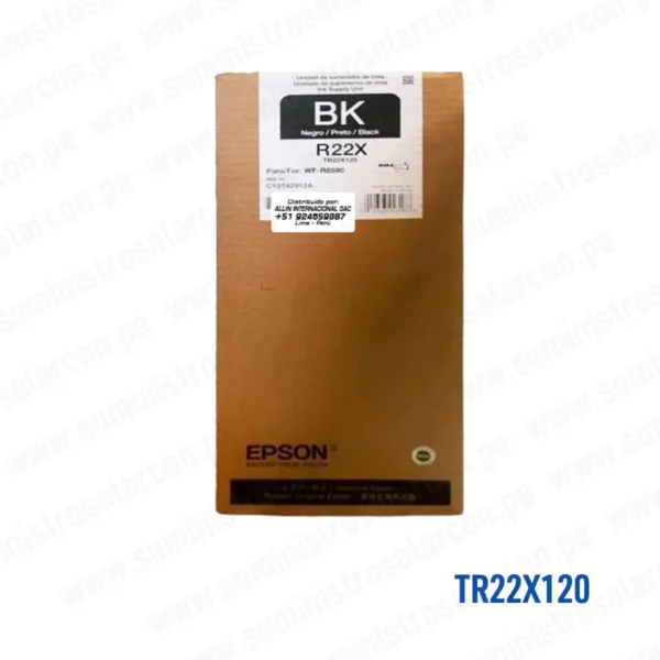 Tinta Epson TR22X120 Negro