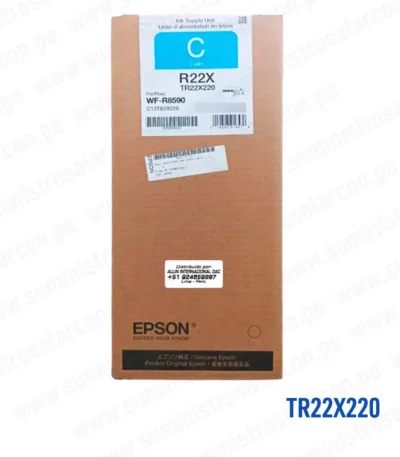 Tinta Epson TR22X220 Cyan