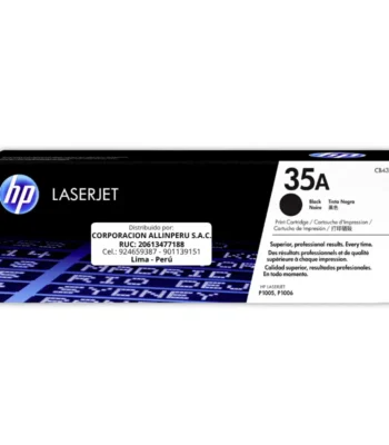 Toner HP CB435A 35A LaserJet. P1005 Negro 1.500 Páginas
