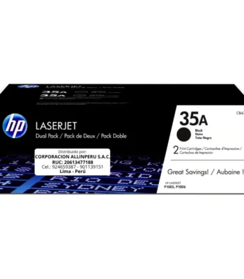 Toner HP CB435AD 35AD LaserJet. P1005 Negro 3.000 Páginas