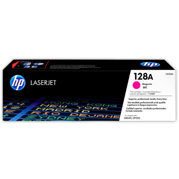 Toner HP CE323A 128A LaserJet. CM1415 Magenta 1.300 Páginas