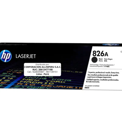 Toner HP CF310A 826A LaserJet M855 Negro 29.000 Páginas