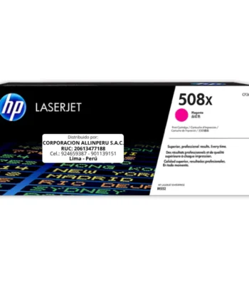 Toner HP CF363X 508X LaserJet M553 Magenta 9.500 Páginas