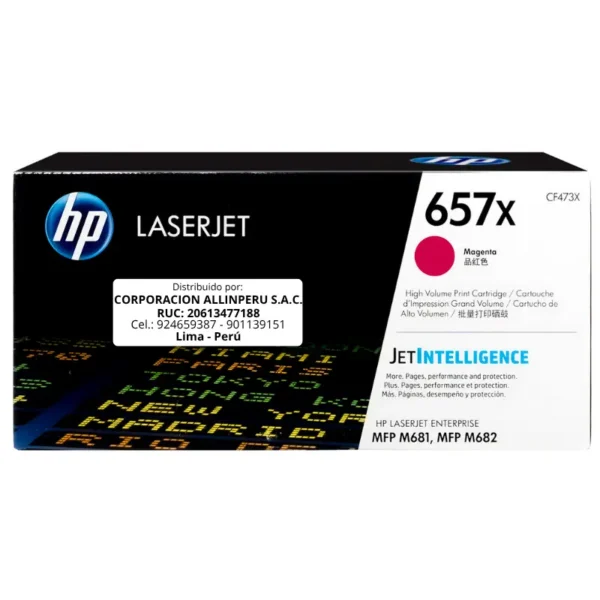 Toner HP CF473X (657X) original Magenta