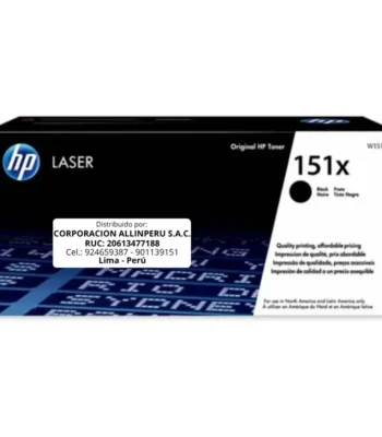 Toner HP W1510X (151X) LaserJet. 4003A BLACK 9